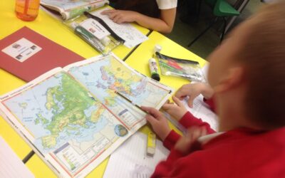 Geography map work